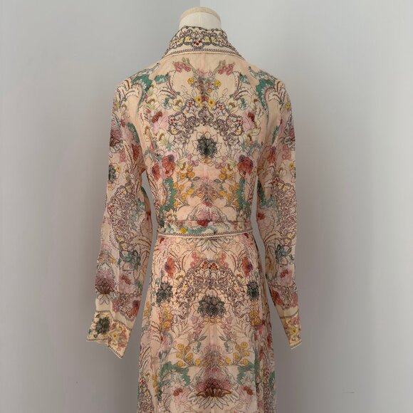 NWOT !Zimmermann Rebellion Pussybow Shirt Dress - Picture 8 of 11